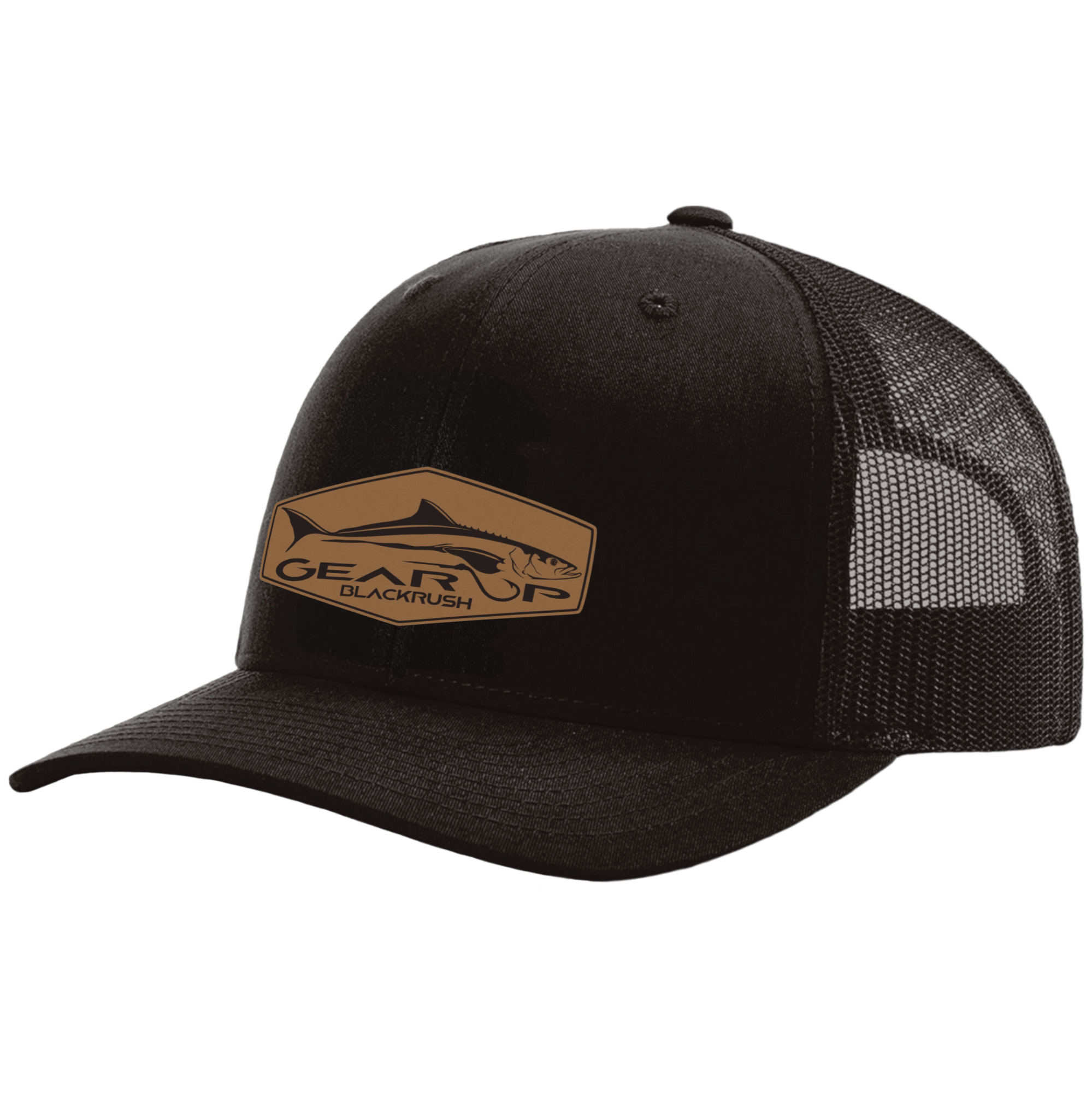 Black Leather GearUp Cobia