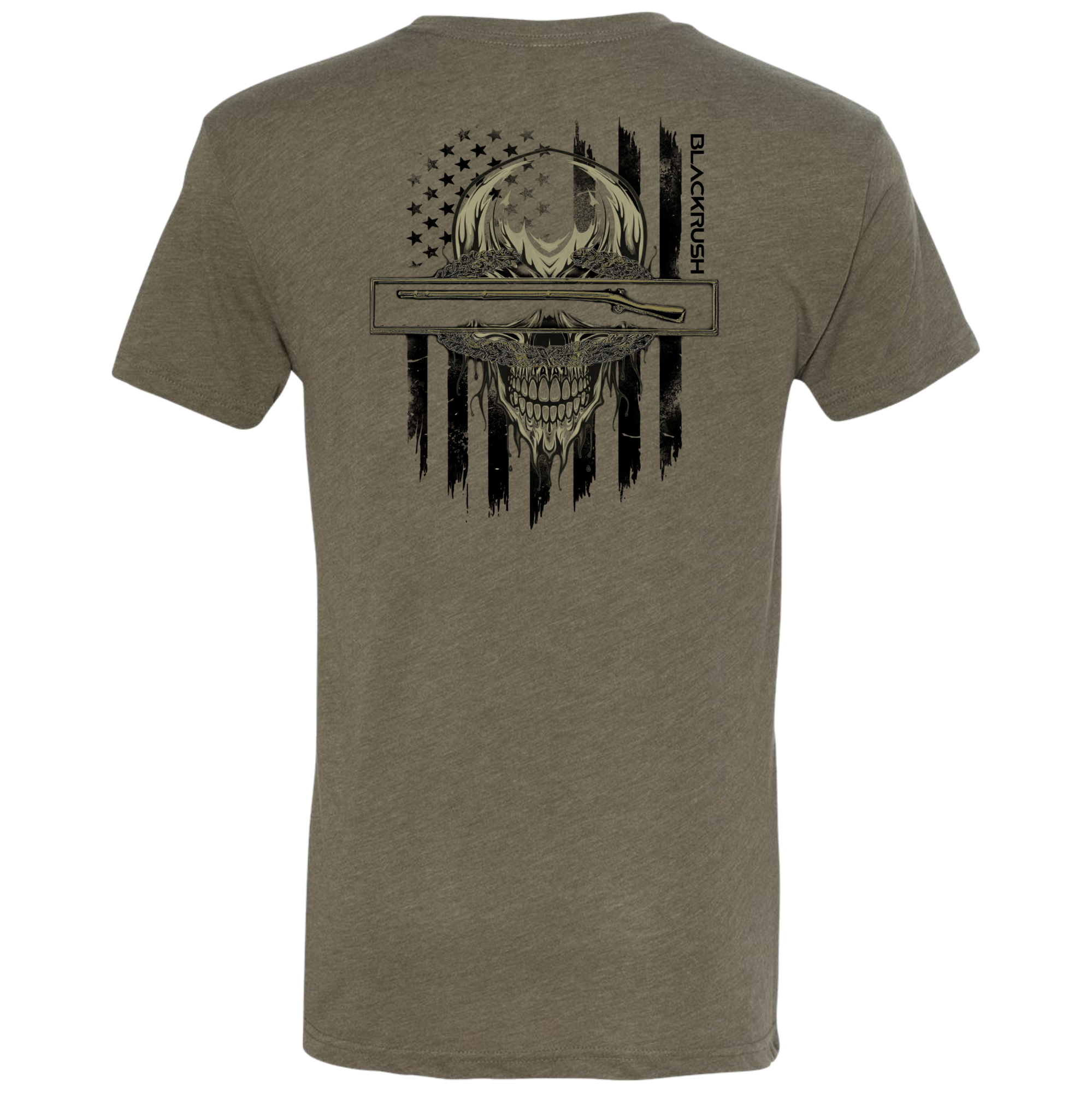 Skull Combat Infantry Badge