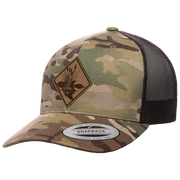 Multicam Leather Diamond Redfish Tail